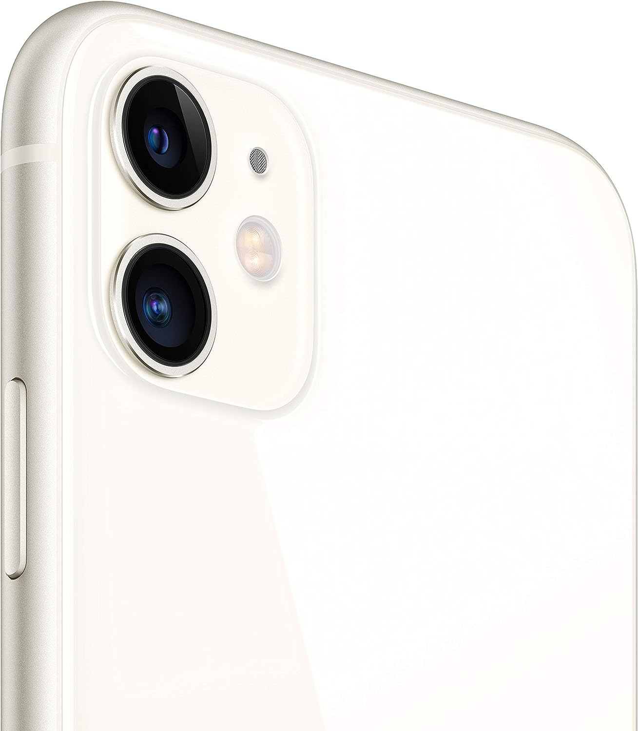 SKU: 0194252099247, Barcode: 194252099247 - Capture amazing moments with Apple iPhone 11 (128GB) - White's 12MP TrueDepth front camera and Portrait mode.