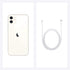 SKU: 0194252099247, Barcode: 194252099247 - Experience the sleek Apple iPhone 11 (128GB) - White with IP68 water and dust resistance for peace of mind.