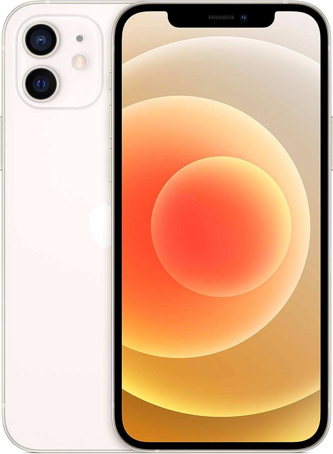 iPhone 12 (128GB) - White: 6.1 Super Retina XDR display, Ceramic Shield, A14 Bionic chip, dual-camera system, IP68 water resistance. 0194252031339