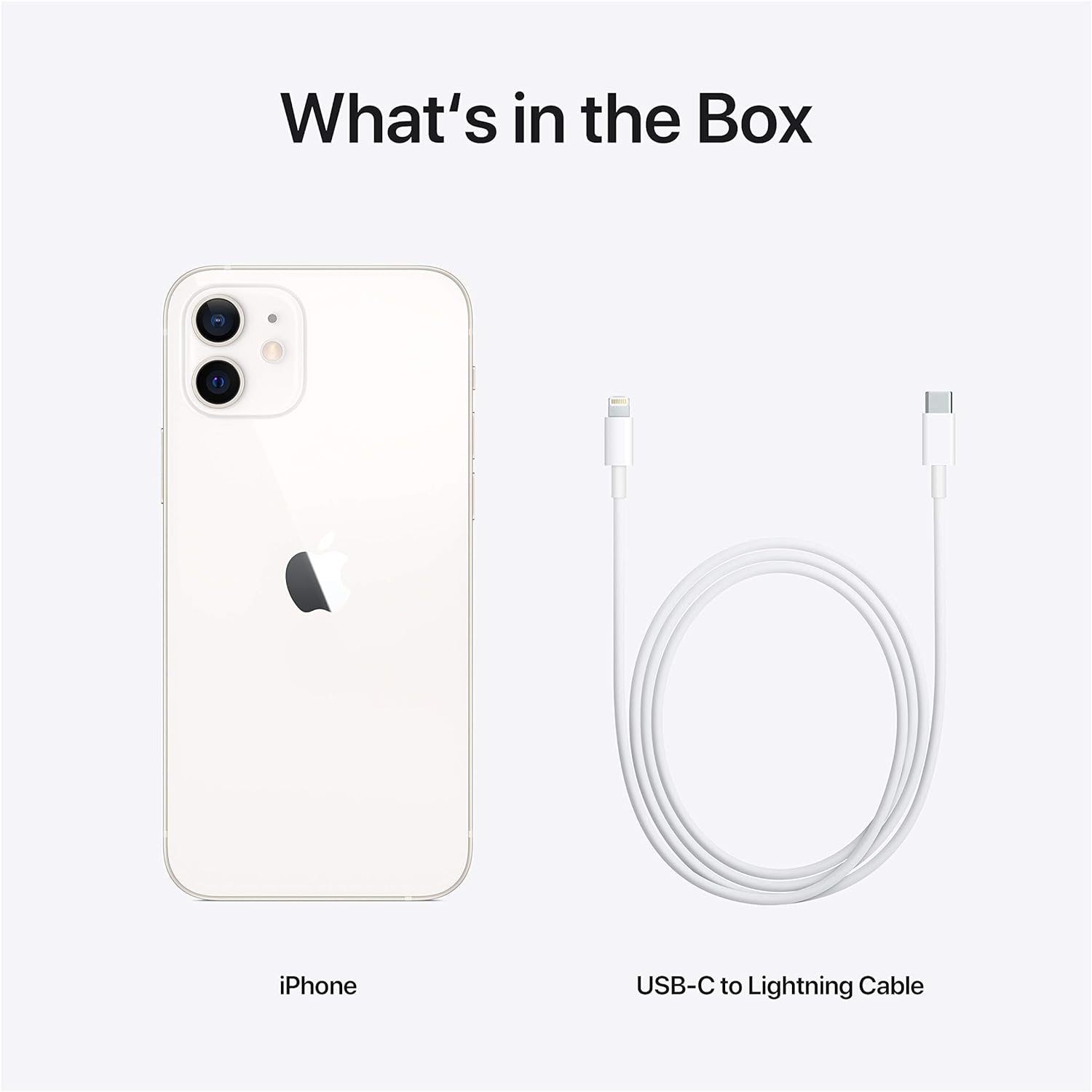 Apple iPhone 12 White: 6.1 Super Retina XDR display, Ceramic Shield, A14 Bionic chip, dual-camera system, IP68 water resistance, MagSafe support. 0194252031339