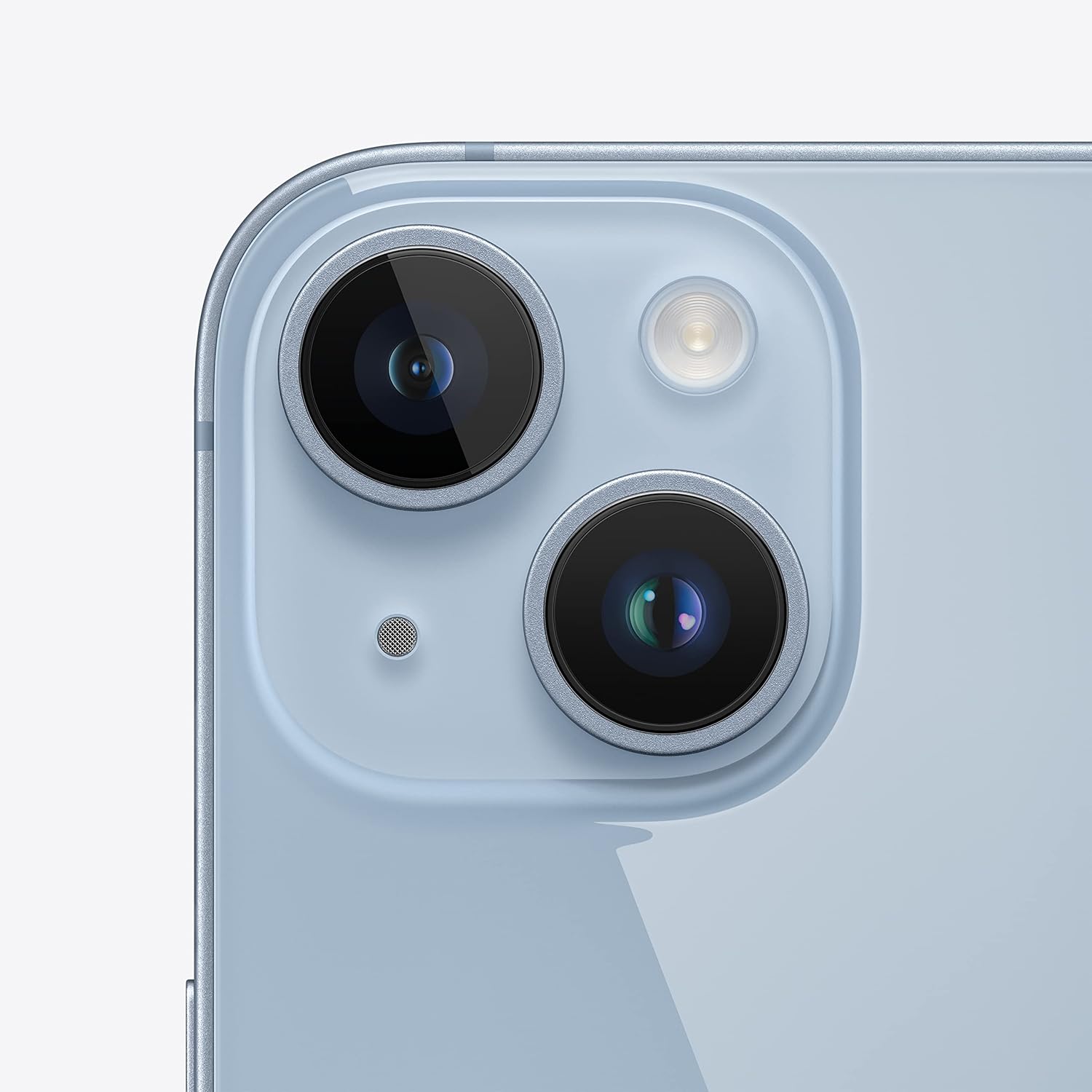 iPhone 14 Plus - Blue: Cinematic mode in 4K Dolby Vision for immersive videos. 0194253375333