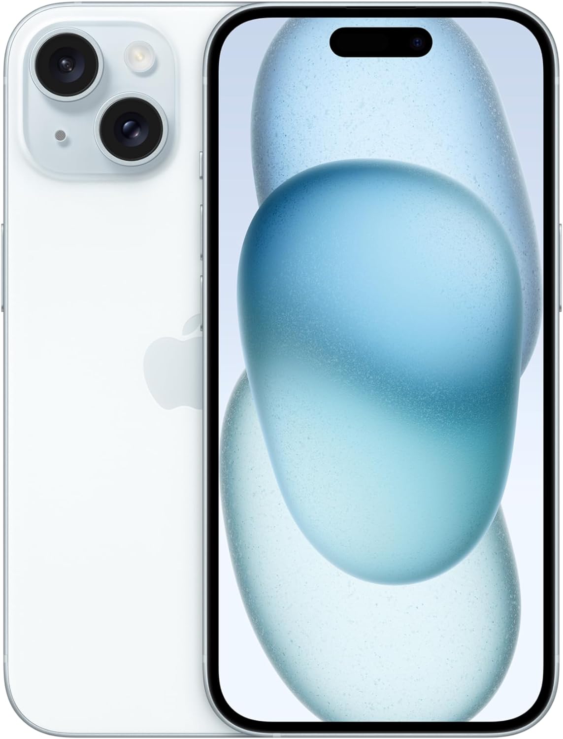 Apple iPhone 15 (128 GB) - Blue: Dynamic Island alerts and Live Activities keep you connected on the go. 0195949036446