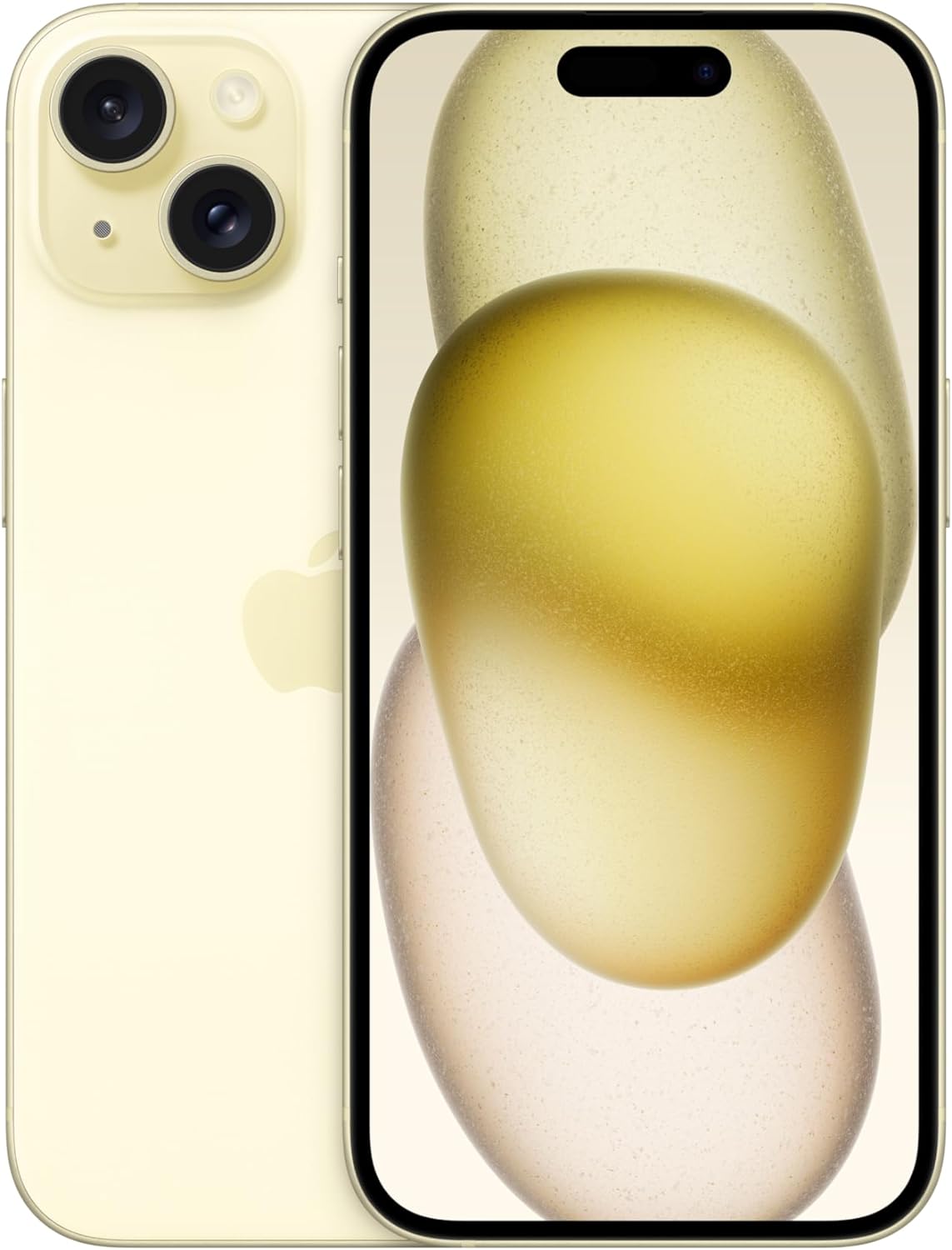 Apple iPhone 15 (128 GB) - Yellow: Dynamic Island alerts and Live Activities for seamless multitasking. 0195949036262
