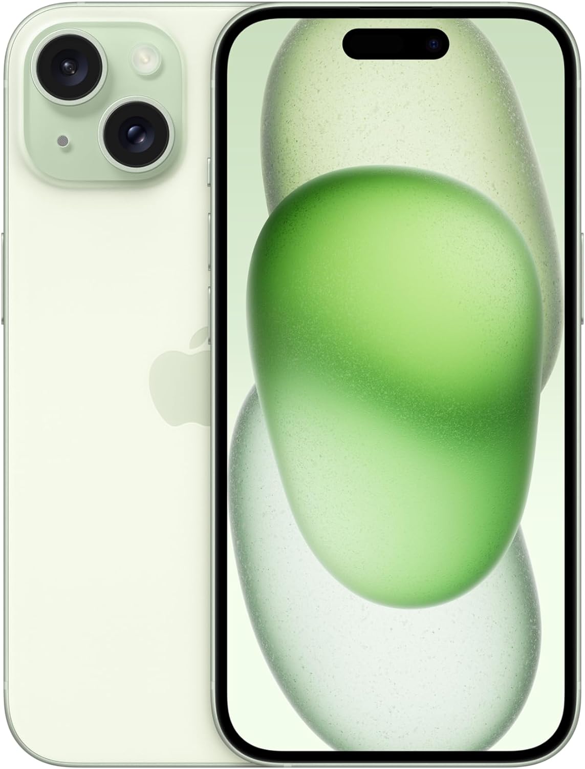 Apple iPhone 15 (256 GB) - Green: Dynamic Island alerts and Live Activities keep you connected on the go. 0195949037528