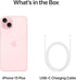 Pink iPhone 15 Plus: USB-C Connectivity for versatile charging options and device compatibility. 0195949040757