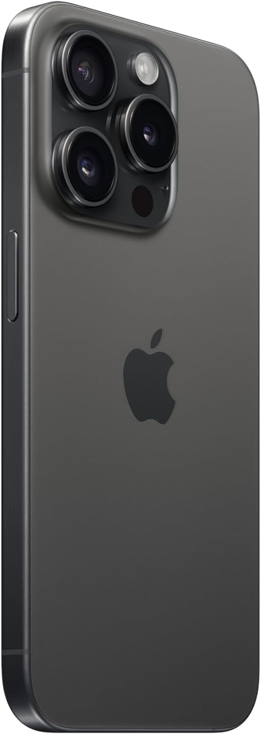 iPhone 15 Pro Max: Strong, light, and splash, water, and dust resistant with a matt-glass back. 0195949018411