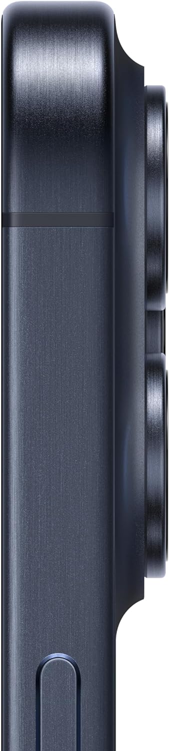 iPhone 15 Pro Max (1 TB) - Blue Titanium: A17 Pro chip for immersive gaming and all-day battery life. Pro camera system with 7 lenses. 0195949050077