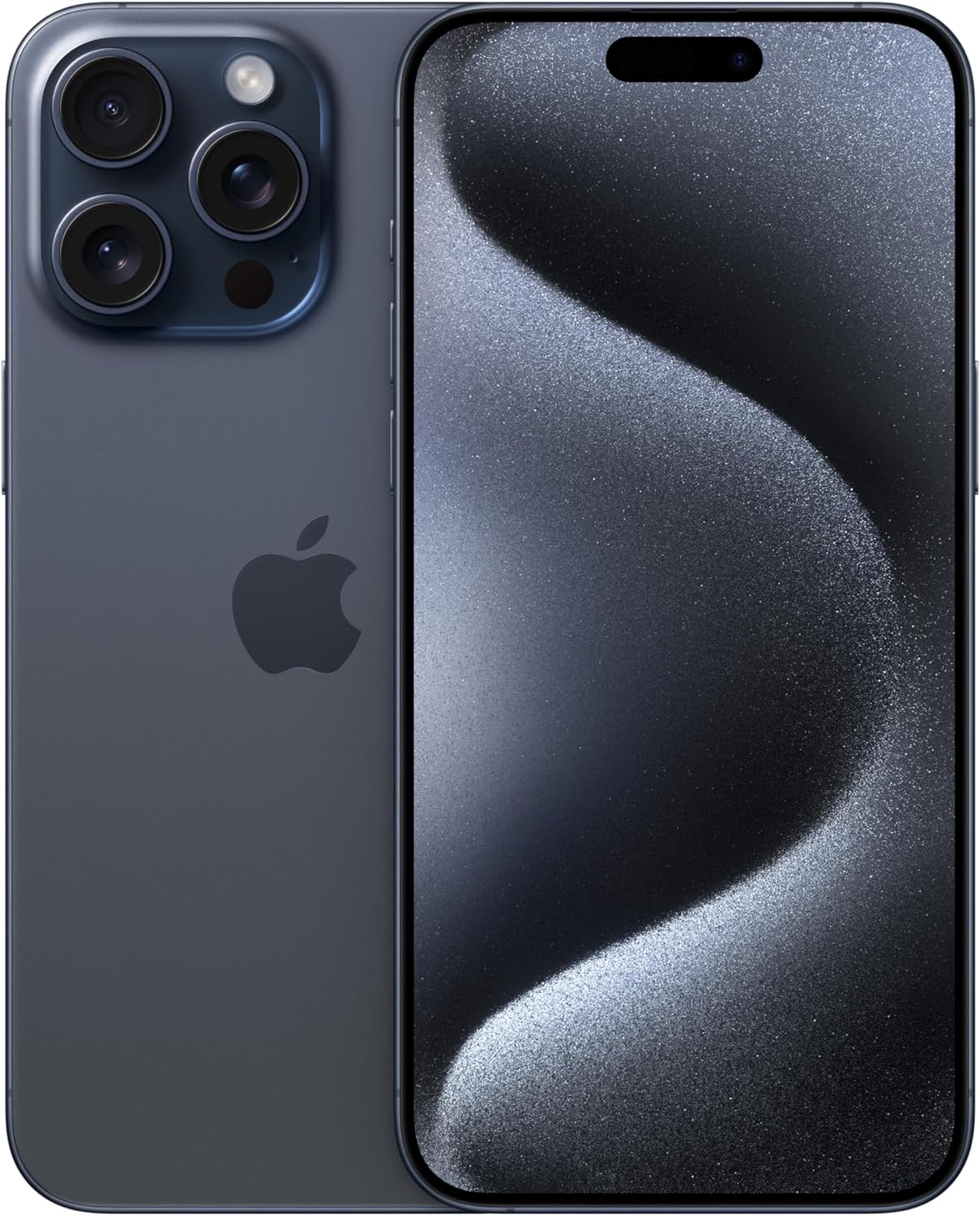 iPhone 15 Pro Max (512 GB) - Blue Titanium: Strong, light titanium design with Ceramic Shield front. Splash, water, and dust resistant. 0195949049354