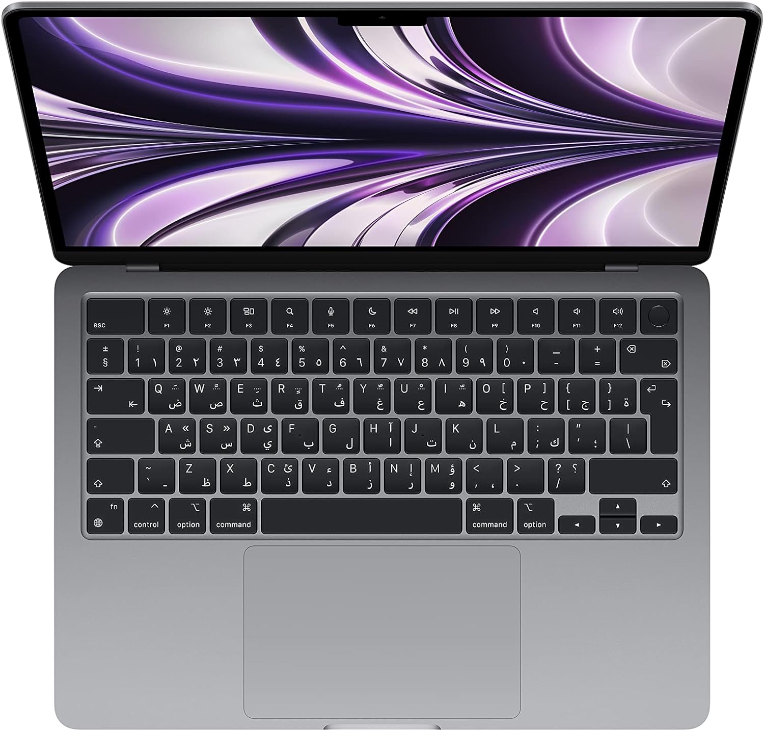 Apple MacBook Air Laptop 13.6-inch M2 Chip 8GB RAM 256GB Space Grey - Experience up to 18 hours of battery life for all-day performance and portability. 0194253080176