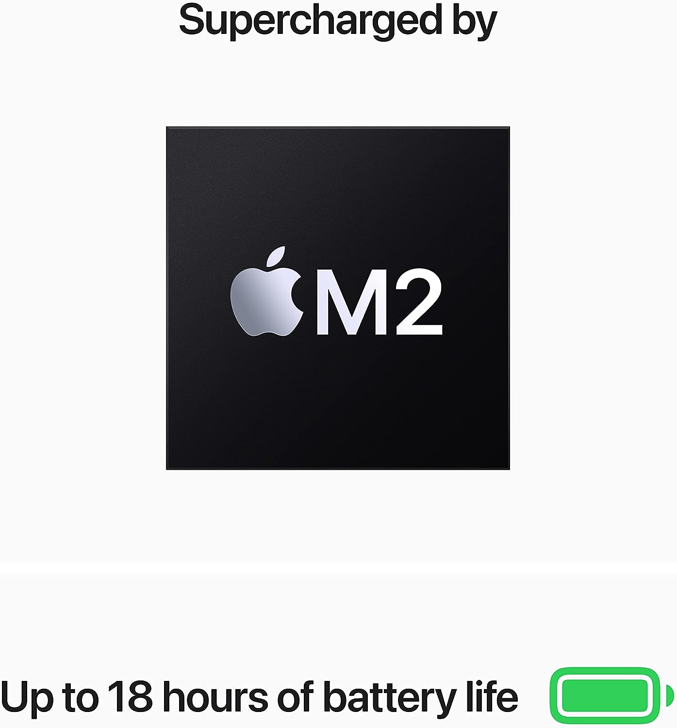 Apple MacBook Air Midnight - Advanced 1080p FaceTime HD camera for crystal-clear video calls and four-speaker sound system. 0194253083924