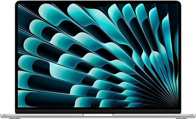 Apple MacBook Air 15.3-inch M2 chip, 8GB RAM, 256GB SSD Silver - ‎MQKR3LL/A