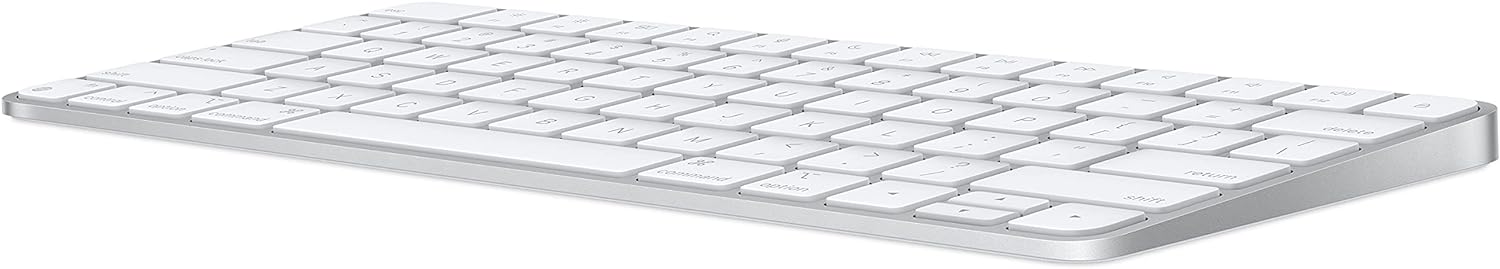 Apple Magic Keyboard (Latest Model) - International English - Silver: Stay productive with the seamless connectivity and ergonomic design of this keyboard. 0194252543382