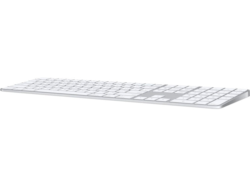 Sleek Apple Magic Keyboard with Touch ID and Numeric Keypad - Silver design 0194252544068