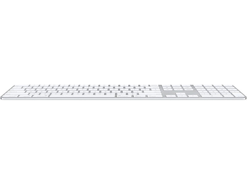 Ergonomic Apple Magic Keyboard with Touch ID and Numeric Keypad - Silver finish 0194252544068