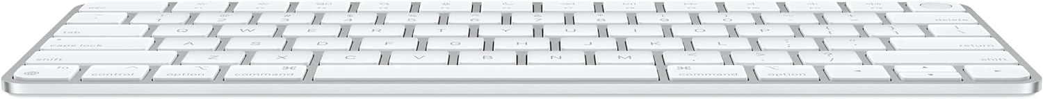 Apple Magic Keyboard with Touch ID - US English - Silver - Comfortable and precise typing experience. 0194252542774