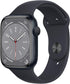 Apple Watch Series 8 (GPS 45mm) - Midnight Aluminum Case, Midnight Sport Band 0194253149026