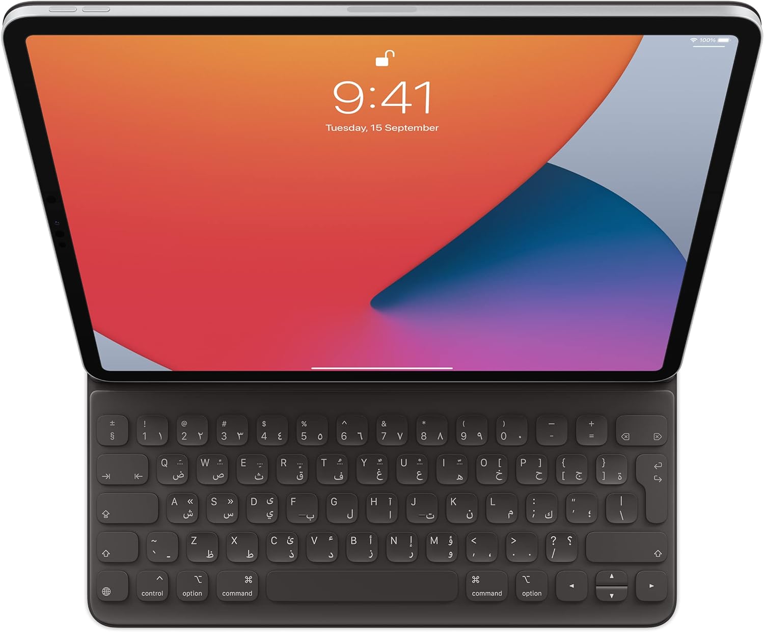 Apple Smart Keyboard for 12.9-inch iPad Pro - Arabic, no charging or pairing required 1901995686790