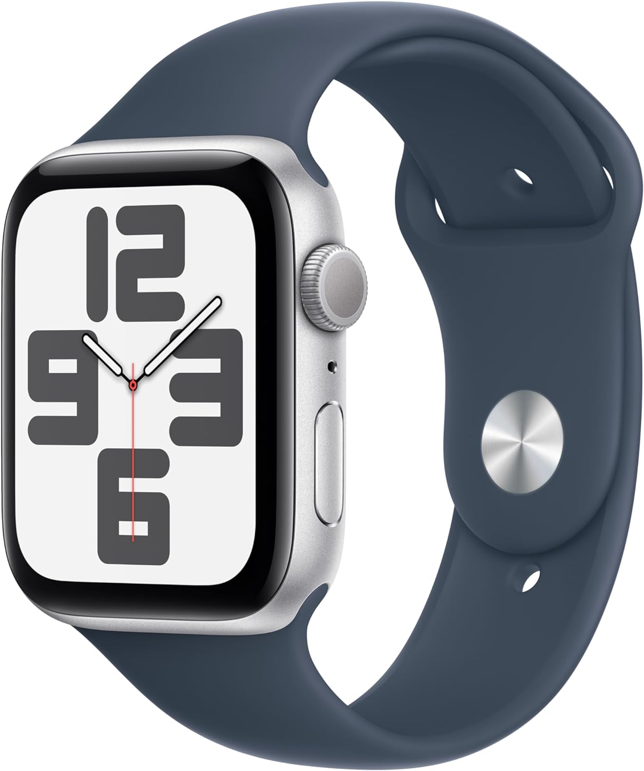 Apple Watch SE (2nd Gen, 2023) [GPS 44mm] Smartwatch - Stay connected, track health, and stay safe with advanced features. 0195949004940