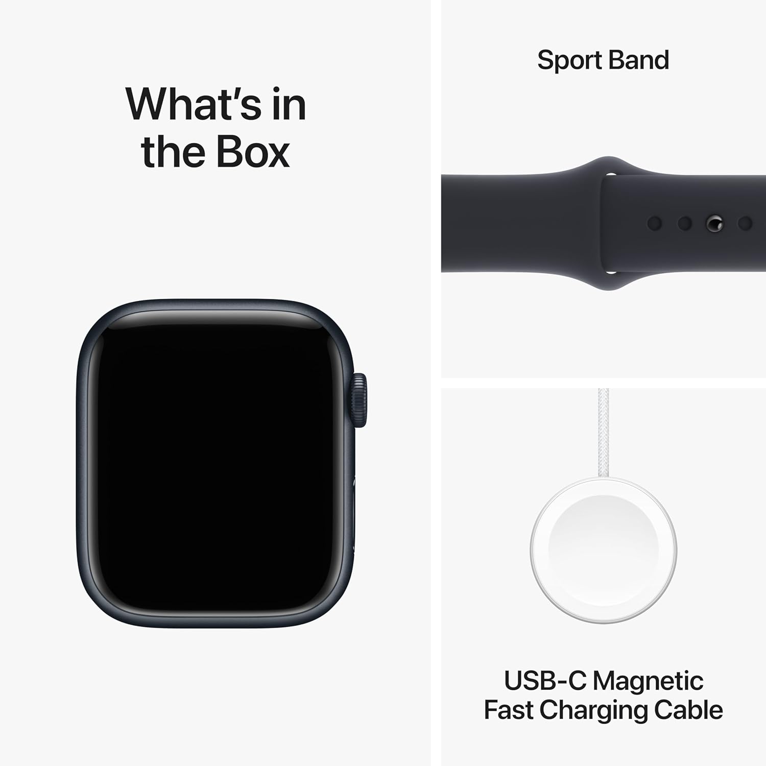 Apple Watch Series 9 [GPS 41mm] Smartwatch - Carbon-neutral design with durable construction, IP6X-certified dust resistance, and swimproof capabilities. 0195949029776