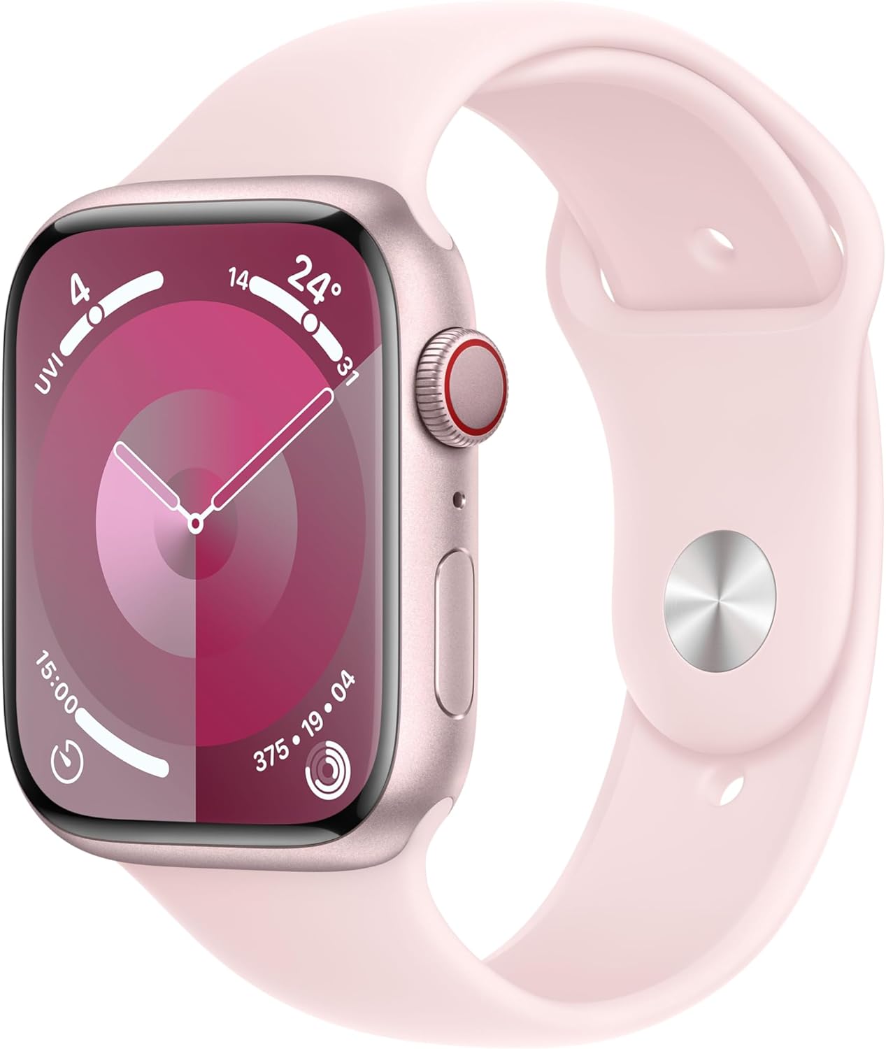 Apple Watch Series 9 [GPS + Cellular 41mm] Smartwatch - Stay connected on the go with advanced health and safety features. 0195949022579