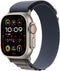 Apple Watch Ultra 2 Smartwatch - Rugged titanium case, Blue Alpine Loop, 49mm 0194253827351