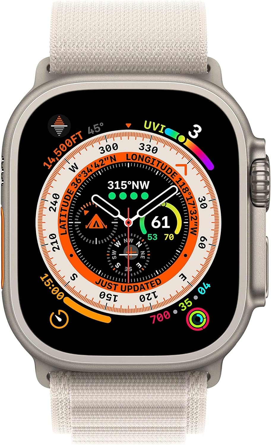 Rugged and capable smartwatch for endurance athletes and outdoor adventurers 0194253425182