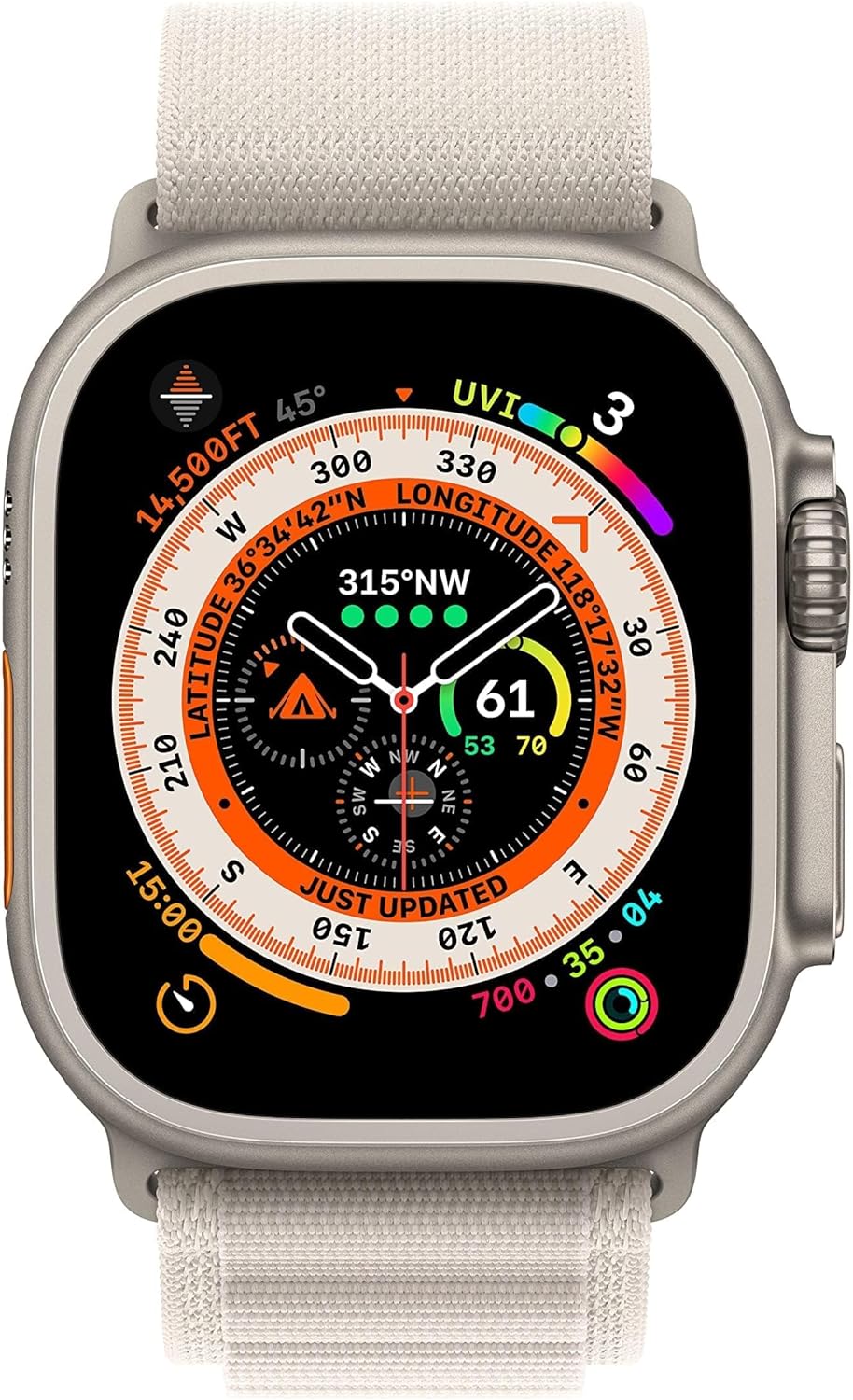 Rugged and capable smartwatch for endurance athletes and outdoor adventurers 0194253424895