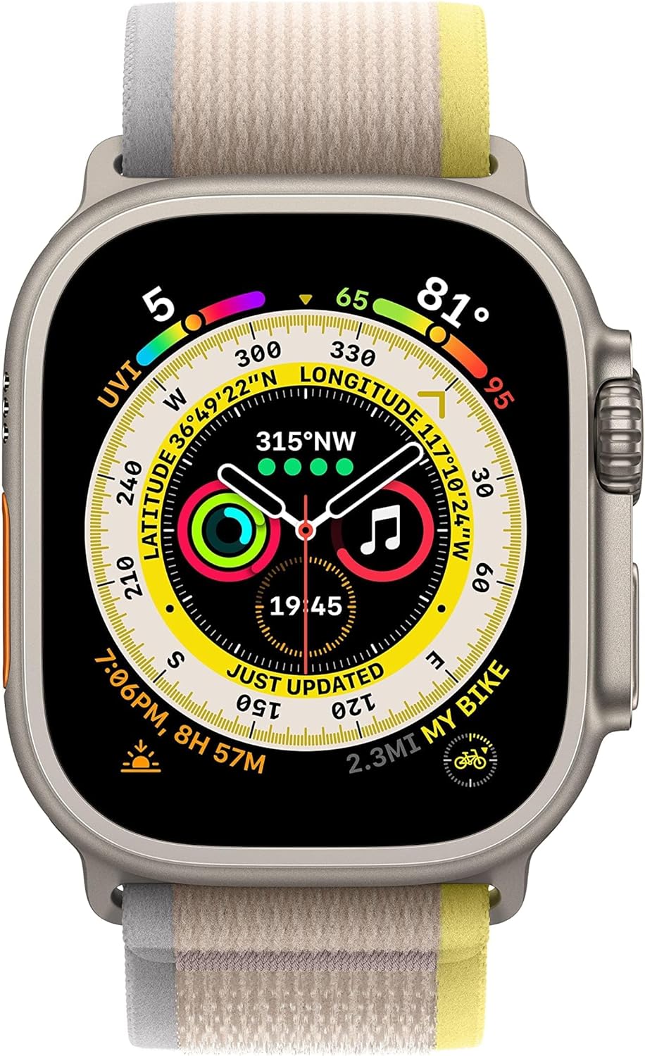 Apple Watch Ultra - 49mm Smartwatch with Rugged Design - SKU: 194253425465 0194253425465