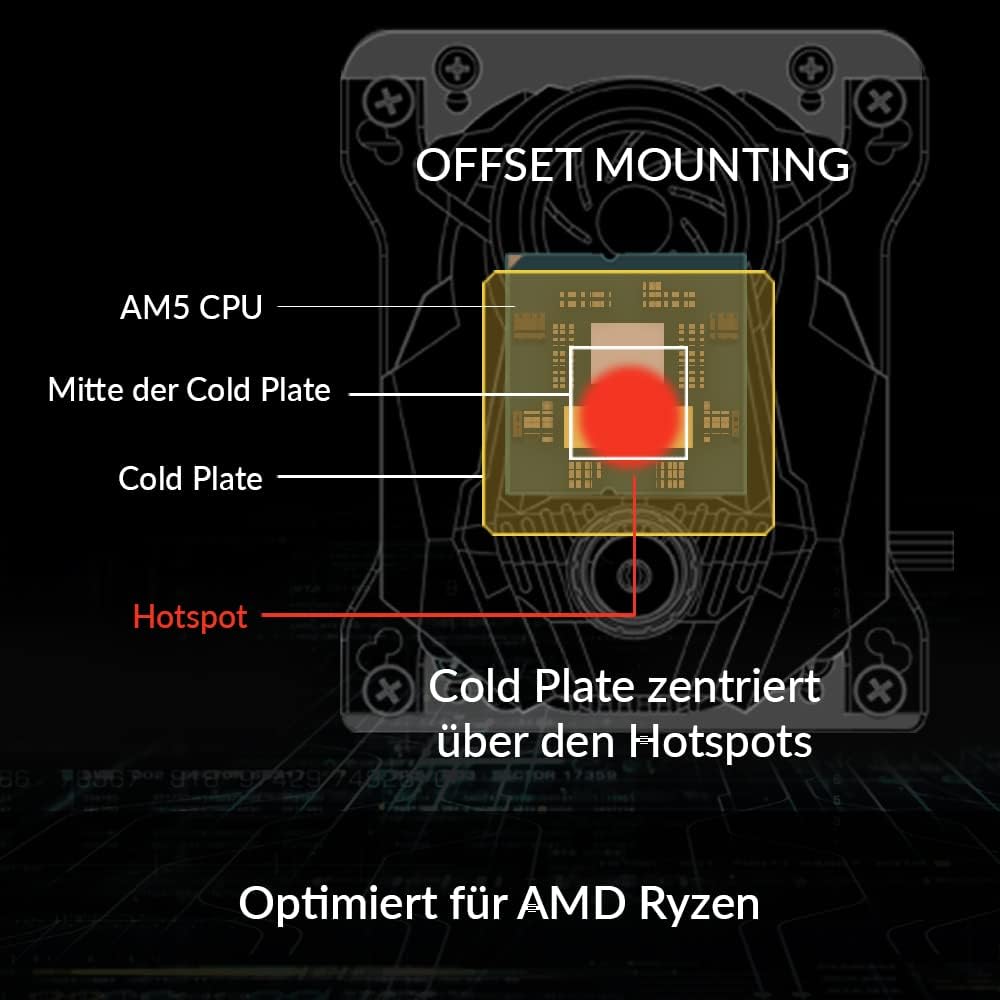 SKU: 0840033400961, Barcode: 840033400961 - ARCTIC Liquid Freezer II 240 A-RGB - Black: Integrated cable management for a clean setup with minimized visible cables.