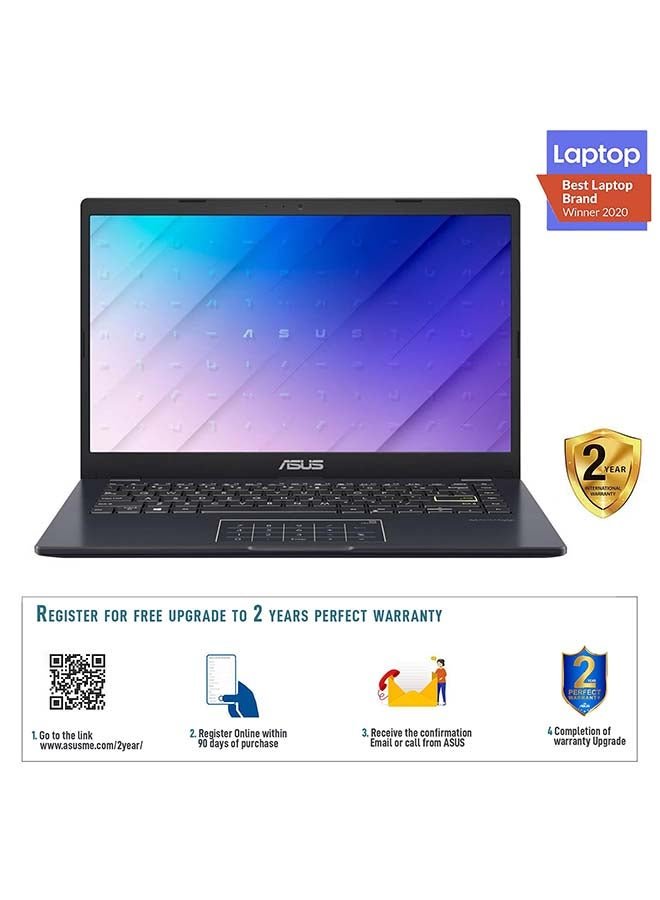 ASUS E410MA - EK948T Laptop 14 - inch Celeron N4020 4GB RAM 256GB SSD Intel UHD Graphics - 256GB SSD - 14 - inch - Intel UHD Graphics