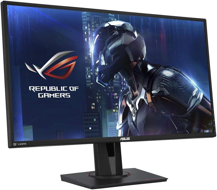 ASUS PG278QE Rog Swift Gaming Monitor - Lifelike 27 WQHD display for immersive gaming. 4718017278188