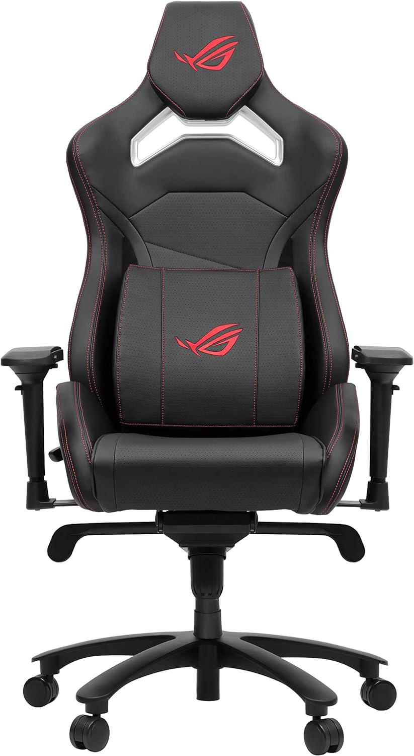 ASUS ROG Chariot Core Gaming Chair features 4D adjustable armrests for personalized comfort. 4718017322782