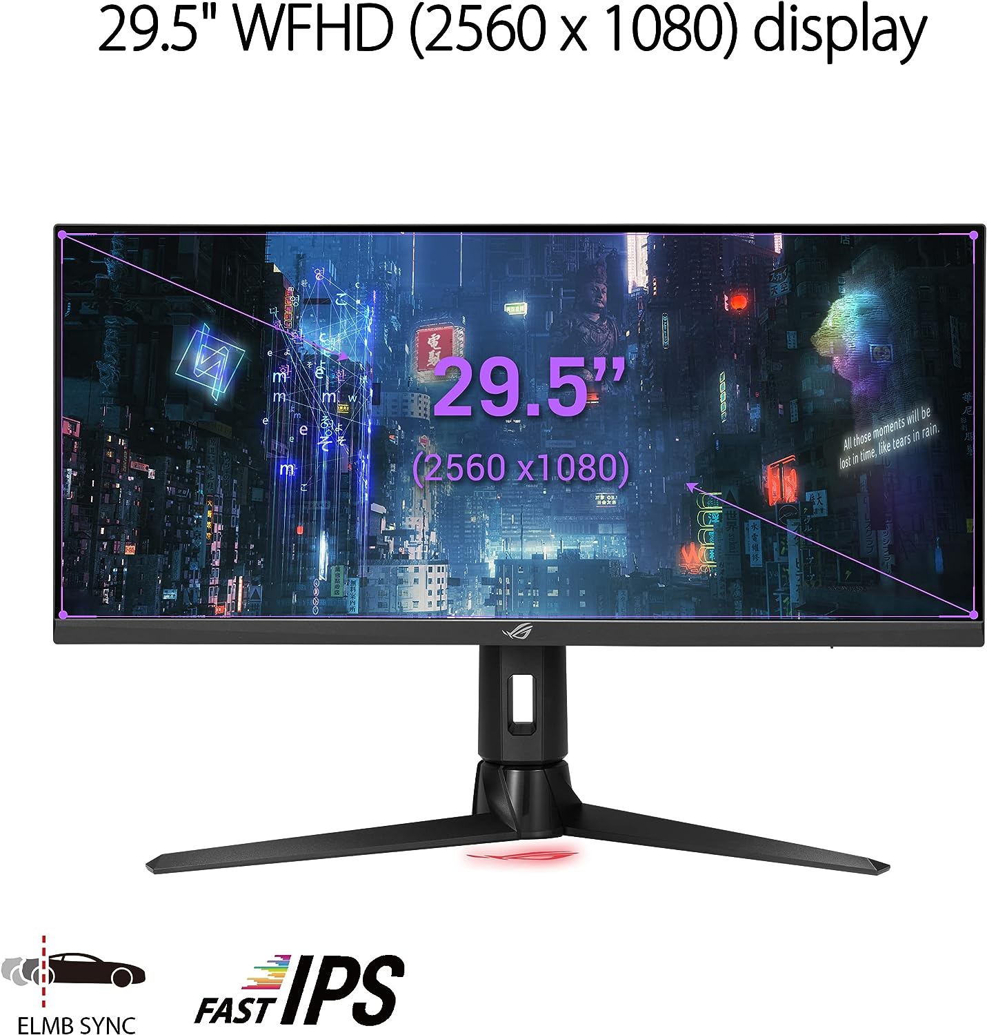Immersive 29.5 HDR Gaming Monitor - Fast IPS, 220Hz, 1ms Response Time 0195553462945