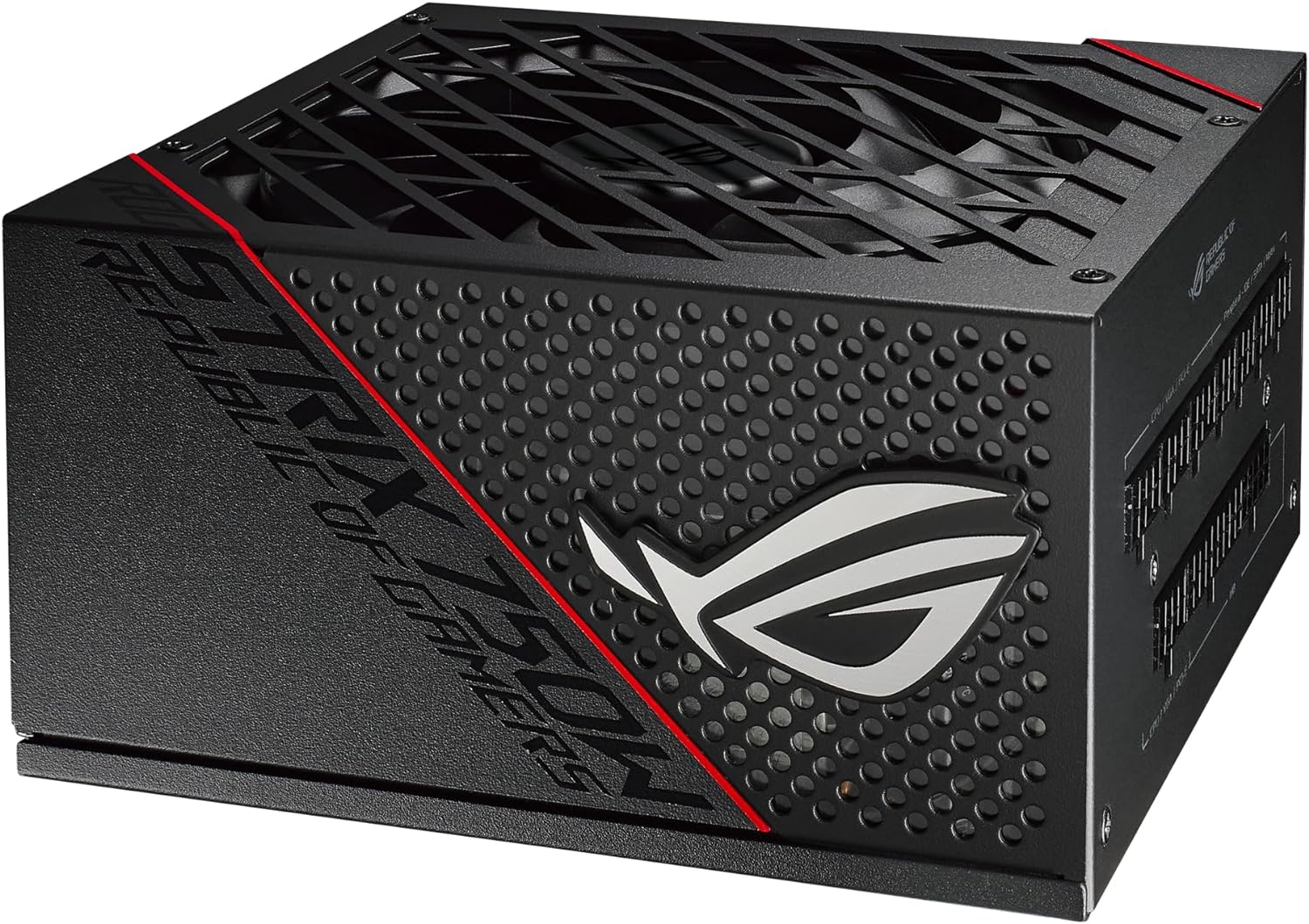 ASUS ROG Strix 750W Gold PSU - Efficient cooling with ROG heatsinks for lower temps and less noise. 4718017375917