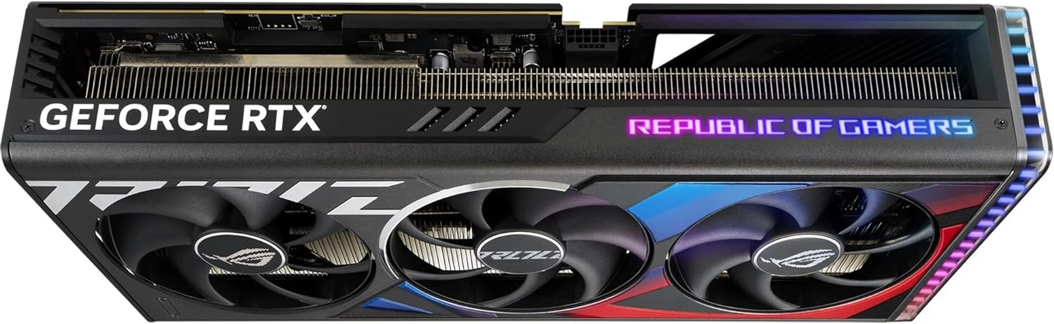ASUS ROG Strix RTX 4090 OC - Enjoy a 3.5-slot design with a massive fin array optimized for airflow, ensuring peak performance in gaming. 0195553936880