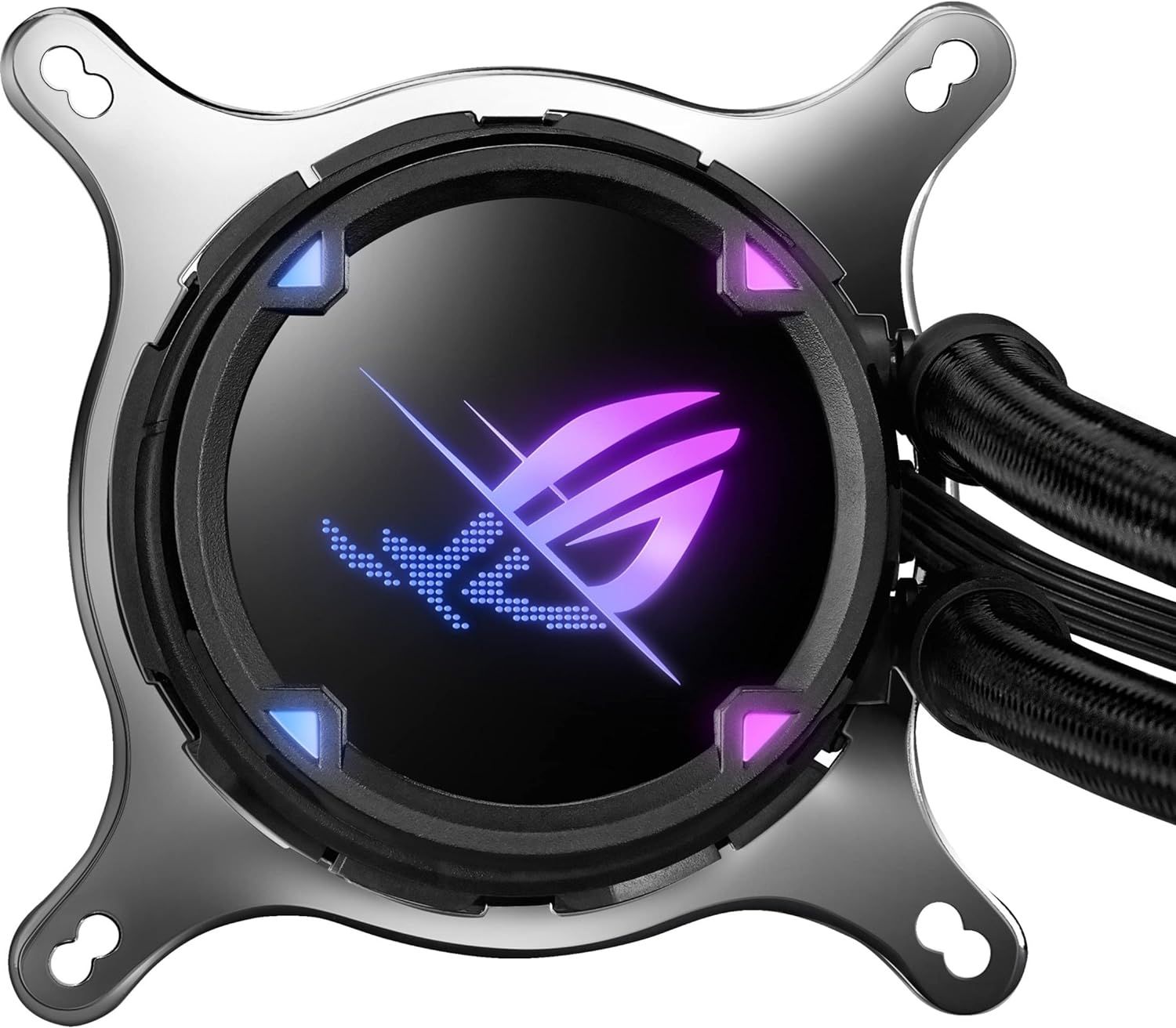 ROG Strix LC II 240 ARGB Liquid Cooler: Asetek Pump, RGB Fans, Sleek Design 0197105121256