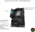 Sleek black ASUS ROG Strix X670E F Gaming WiFi Motherboard with Aura Sync RGB 4711081891147