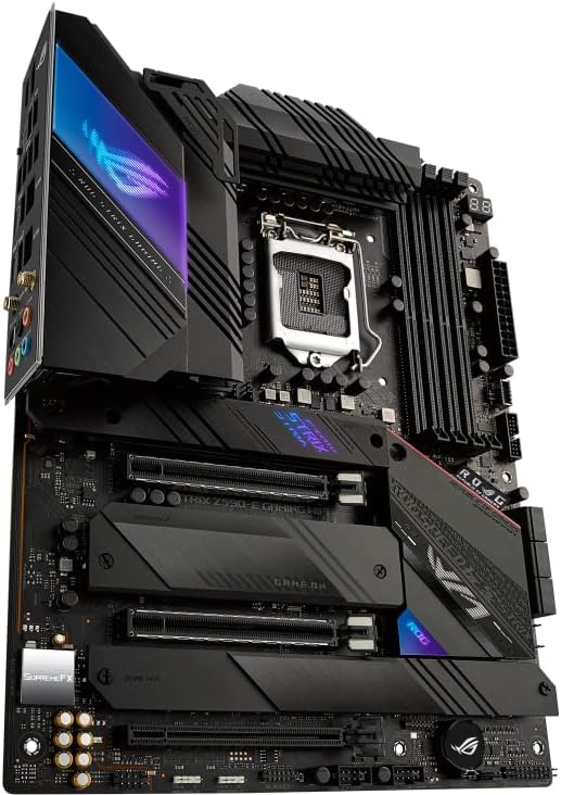 Feature-Rich ASUS ROG STRIX Z590-E GAMING WIFI Motherboard - AI Technology, WiFi 6E, Dual Intel 2.5 Gb Ethernet, M.2 Slots 4711081093923