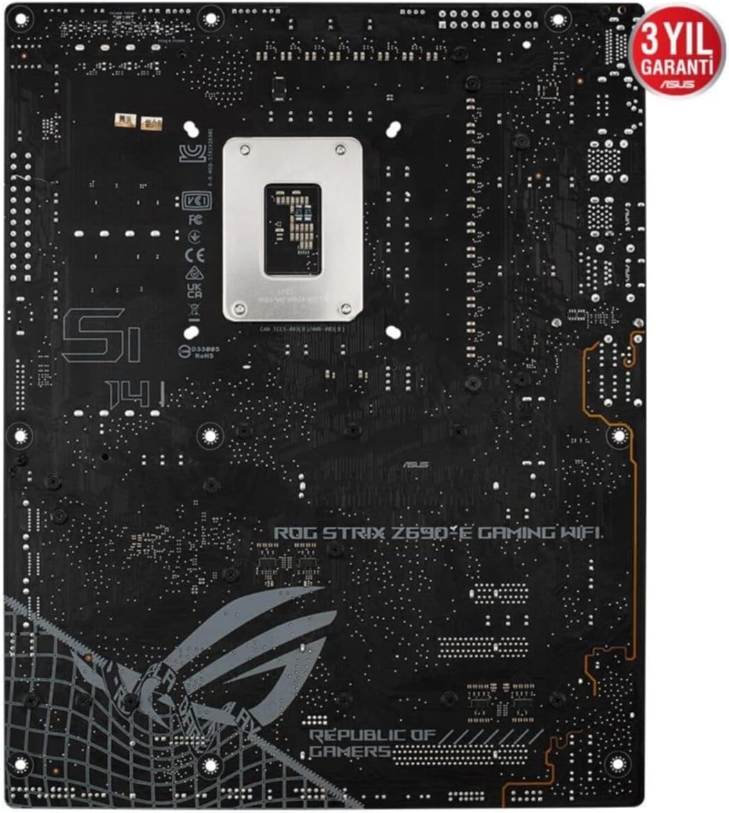 Asus ROG Strix Z690 E Gaming WiFi ATX Motherboard - High-performance Networking with Intel WiFi 6E 4711081494638