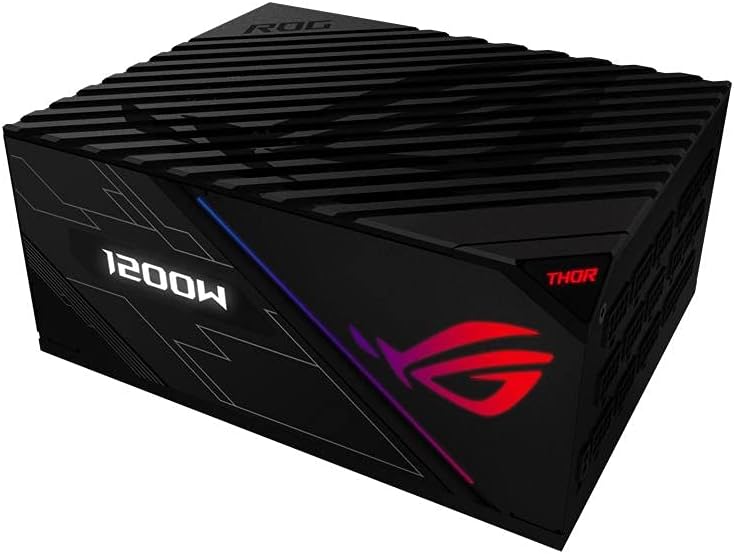 Asus ROG Thor 1200W PSU for Customization and Real-time Monitoring 4718017128414