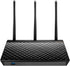 Asus RT-AC66U AC1750 Router - Wi-Fi Connectivity - 802.11a/b/g/n/ac - Sleek black color. 4716659214199D