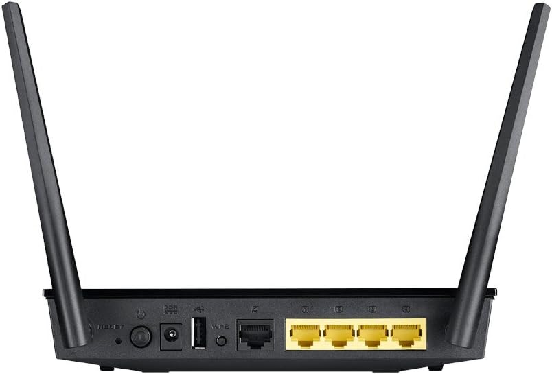 ASUS RT-AC52U Gigabit Router - USB port for network sharing a printer, storage device or 3G / 4G connection 4716659214199