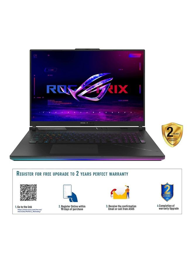 ASUS Strix SCAR 18 G834JY - N6064W Gaming Laptop 18 - inch Core i9 - 13980HX 32GB RAM 2TB SSD NVIDIA GeForce RTX 4090 - 2TB SSD - 18 - inch - NVIDIA GeForce RTX 4090