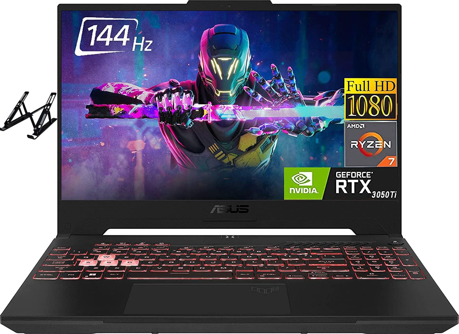 ASUS TUF A15 Gaming Laptop 15.6 Ryzen 7-6800H 16GB RAM 1TB SSD NVIDIA GeForce RTX 3050 - Gray 0195553129466