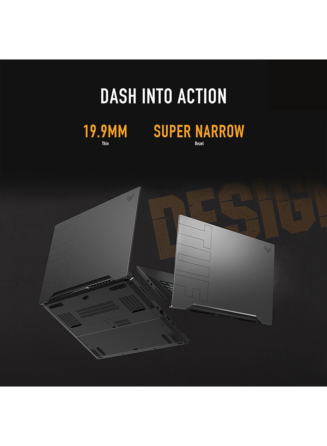 ASUS TUF Dash FX516PC - HN558T Laptop 15.6 - inch Core i5 - 11300H 8GB RAM 512GB SSD NVIDIA GeForce RTX 3050 - 512GB SSD - 15.6 - inch - NVIDIA GeForce RTX 3050