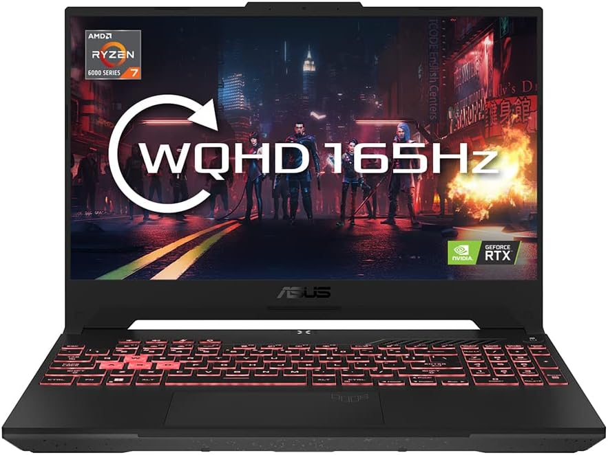 ASUS TUF FA507RE WQ Gaming Laptop 15.6-inch Ryzen 7-6800H 16GB RAM 512GB SSD NVIDIA GeForce RTX 3050 in Mecha Grey 4711081461838