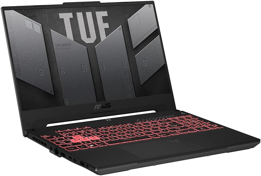 High-performance ASUS TUF Gaming Laptop in Mecha Grey with 512GB SSD 4711081461838