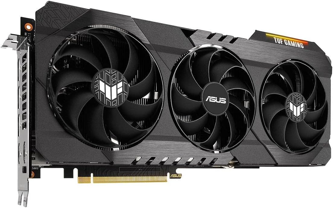 ASUS TUF Gaming RTX 3070 Ti - Boost Clock OC mode: 1800 MHz for exceptional performance. 0195553243049