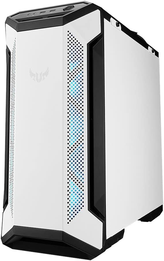 SKU: 4718017726306, Barcode: 4718017726306 - Asus Tuf Gaming GT501 White Edition Case with 140mm PWM Radiator Space