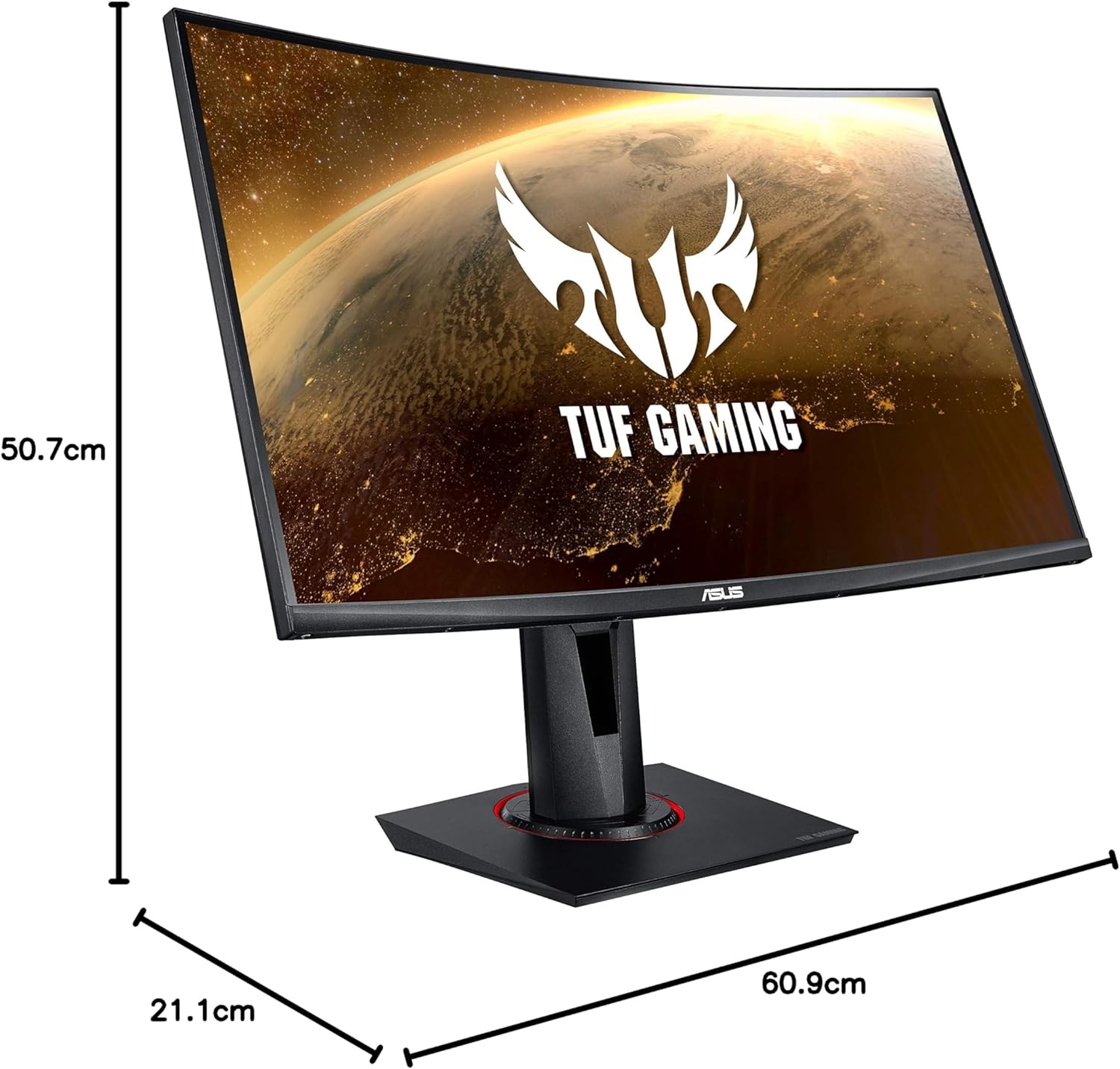 ASUS TUF Gaming VG27VQ - Supports Adaptive-Sync with NVIDIA and Freesync Premium with AMD 4718017472869